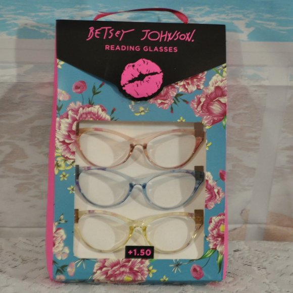 Betsey Johnson Accessories Betsey Johnson 3 Pack Reading Glasses 5